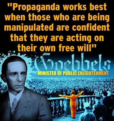 Did Goebbels Know the Future of the US?