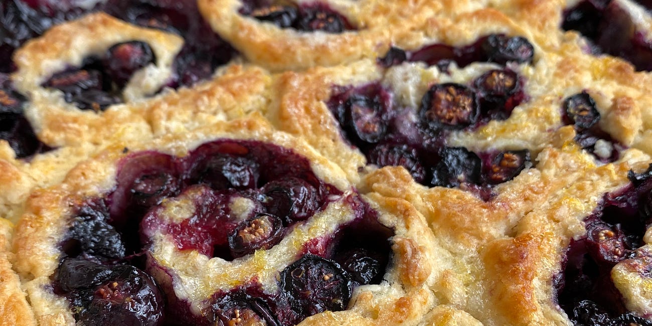 My new favorite dessert: Blueberry Roly-Poly