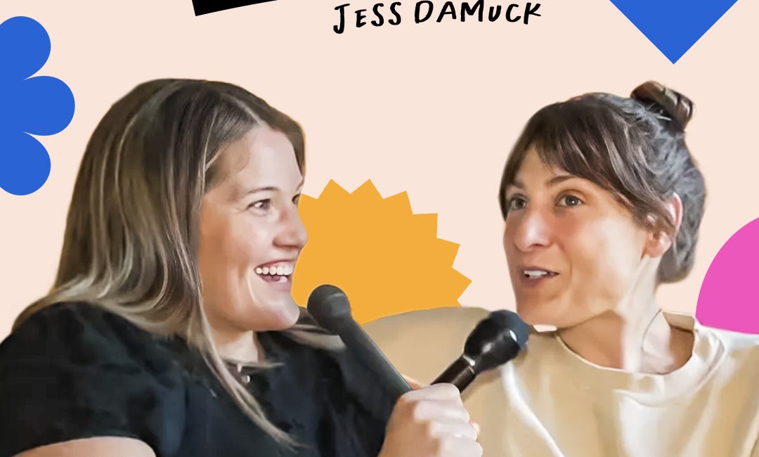 jess damuck is a salad freak and a health nut and she's got the books to prove it!