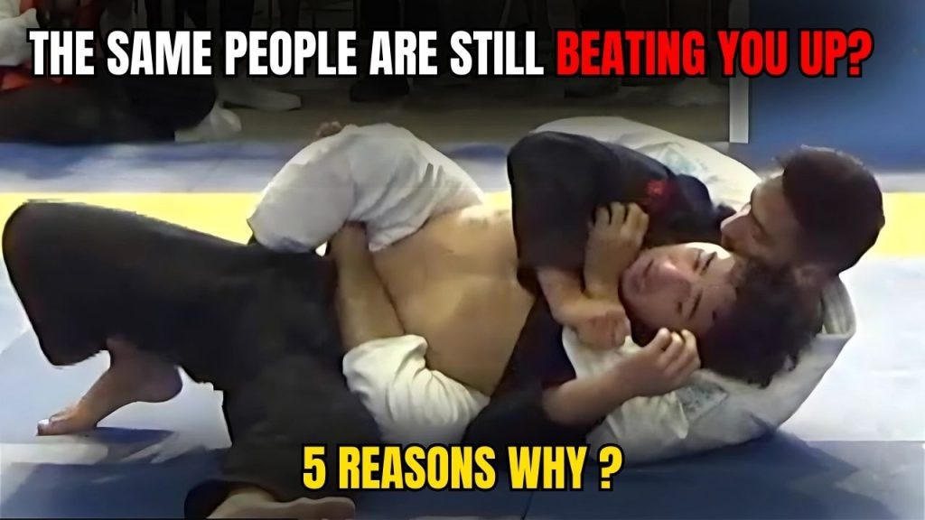 5 Reasons Why You’re Plateauing in Jiu-Jitsu!