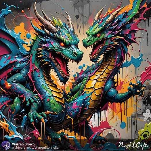 Dragon Wars in Fiction and in Life