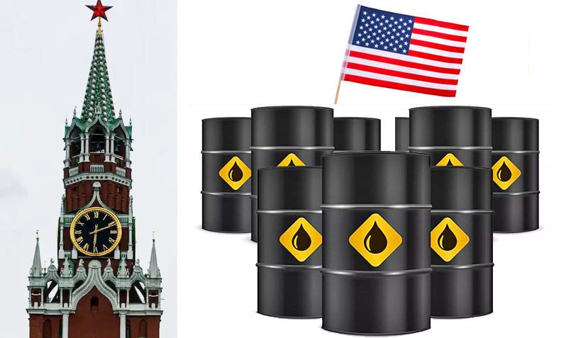 Who is sponsoring putin? USA: L'importazione del petrolio russo