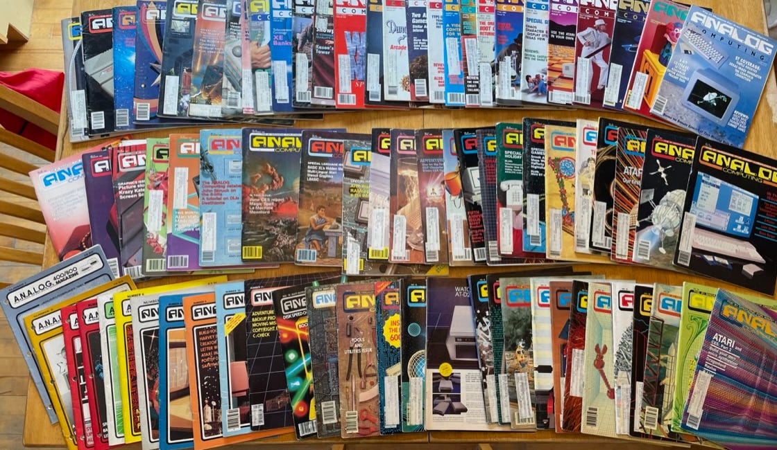 Giant Retro Magazine Collection