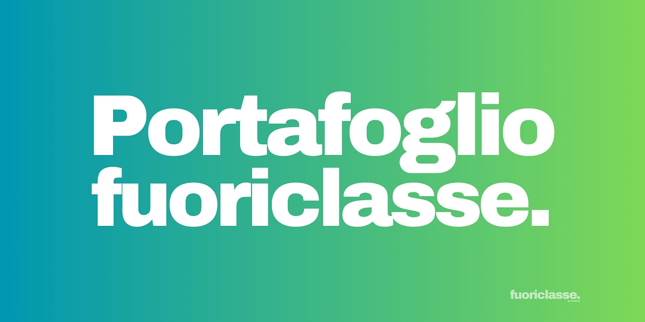 Caratteristiche distintive del Portafoglio fuoriclasse.