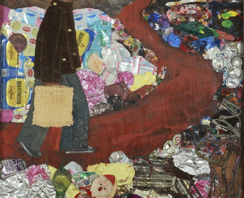 El pequeño rey y su banquete de basura