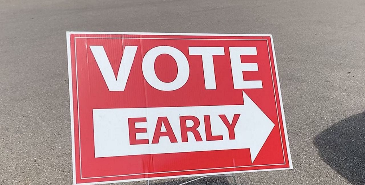 Why You Should Vote Early and In Person