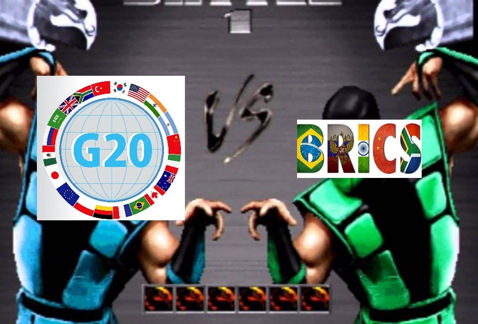 G20 vs BRICS: Who is more sustainable?