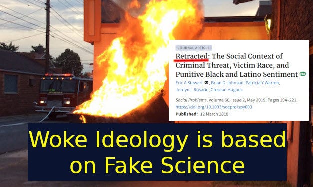 Fake "Criminology Research" Underlies Woke Ideology