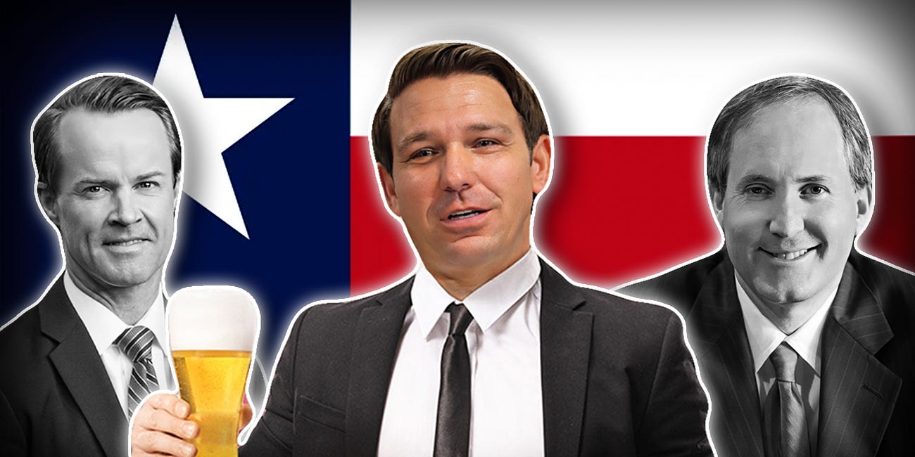EXCLUSIVE: Ron DeSantis To Fundraise In Texas With RINOs Behind AG Ken Paxton’s Impeachment 