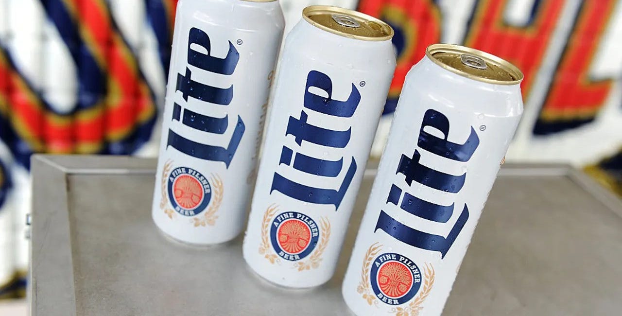 🟨 Miller Lite: There Is No Beer Without Women Literally