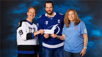 Tampa Bay Lightning Honors Steve and Carolyn Roskamp for Community Impact