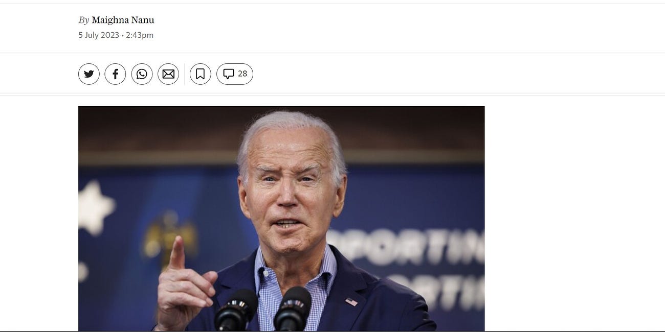 "Joe Biden launched an Orwellian Ministry of Truth”