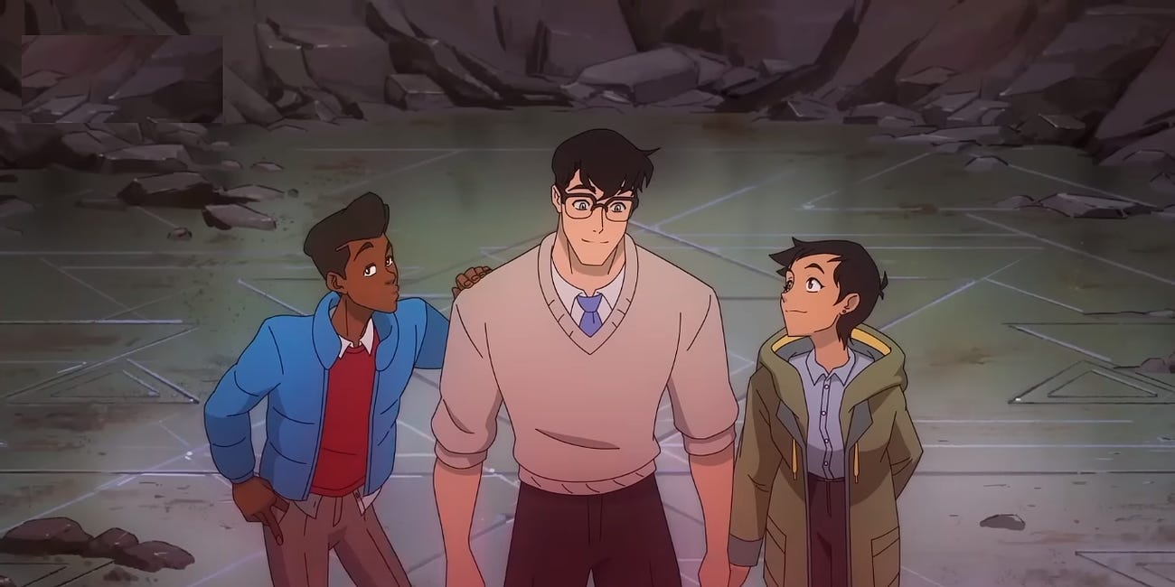 The 'My Adventures With Superman' Intro Wears Anime Influence On Its Sleeve