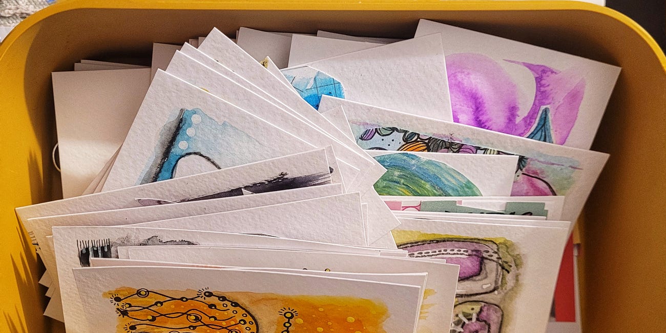 Moodling well-being cards