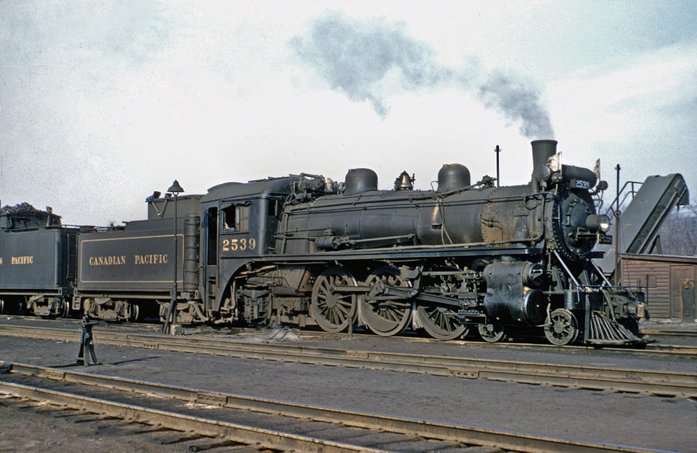The Canadian Pacific G2 class 4-6-2, part 01