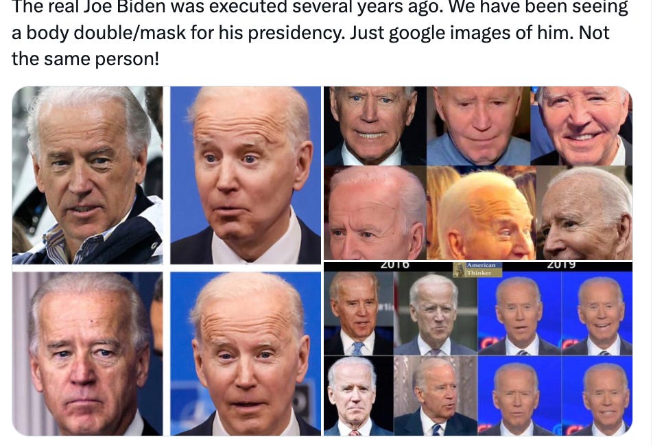 The Right Wingers Who Think Biden is Dead