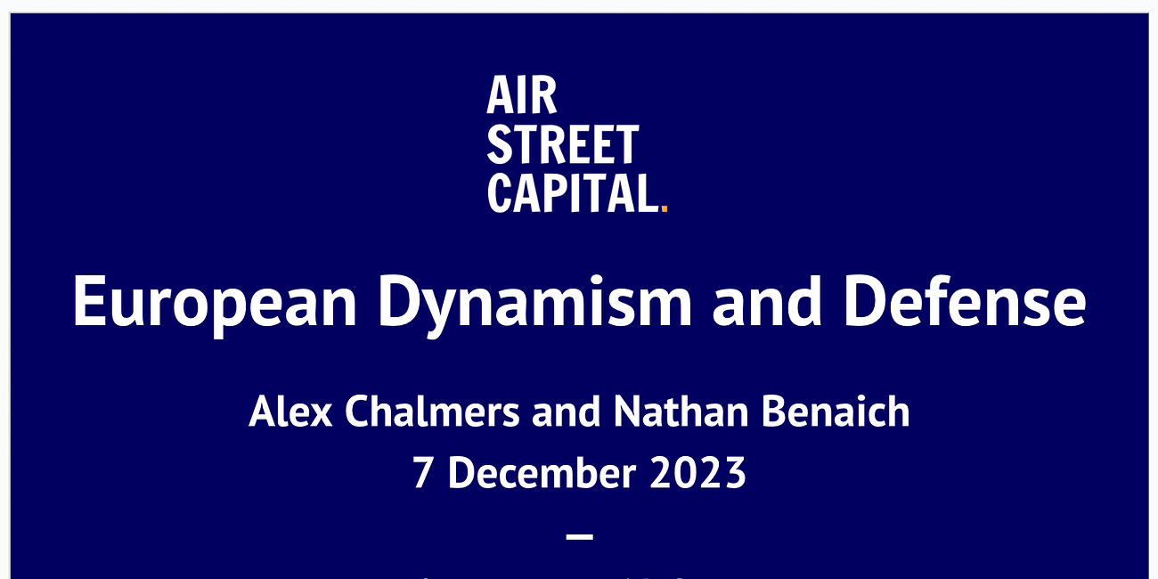 Bringing Dynamism to European Defense: a new report