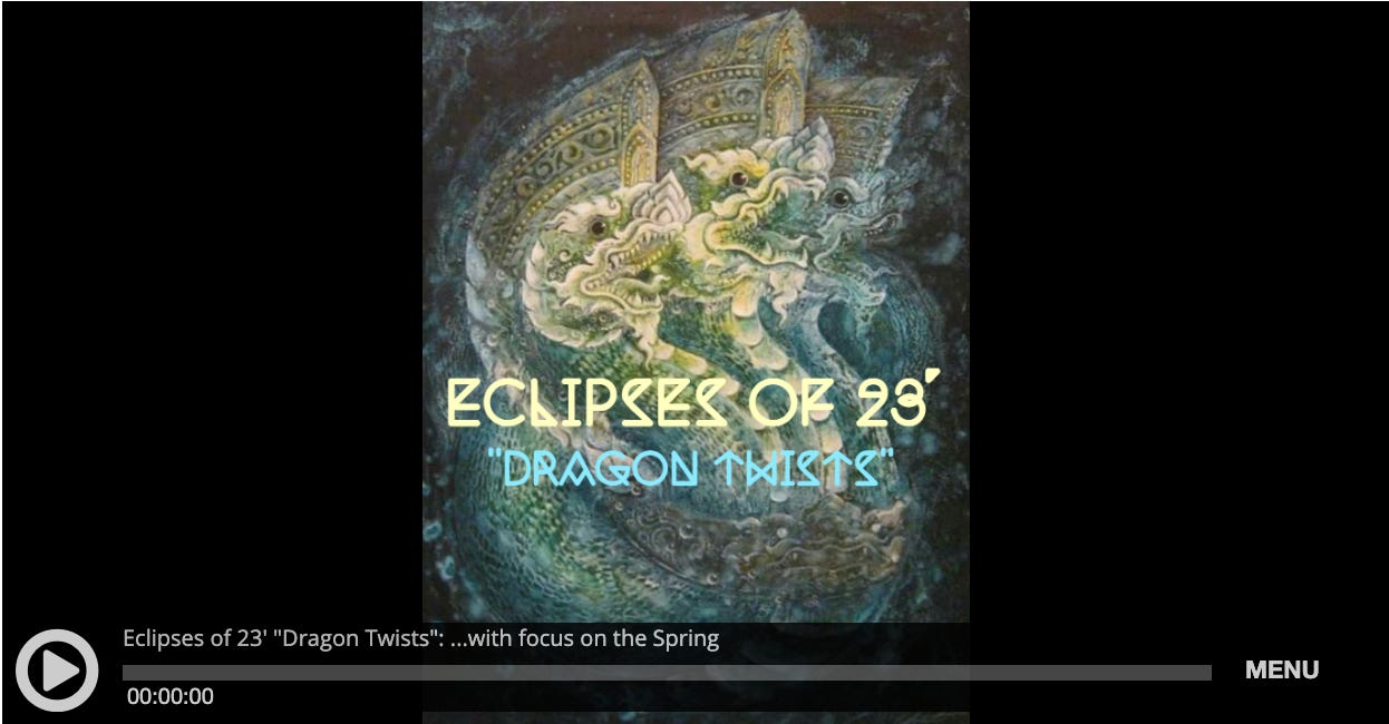 Eclipses of 23' "Dragon Twists"