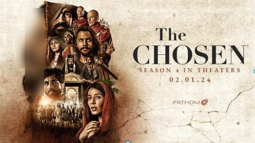 ‘The Chosen’ TV Show Debuts #2 at the Box Office, Makes $7.4M+