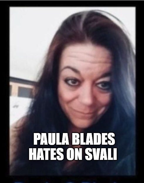 Sarah Moch's anti-Survivor, Hate Group 2 - Hating on Survivor Svali 