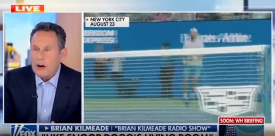 Brian Kilmeade Terrified A Bong Full Of Pots Is Going To Win The US Open