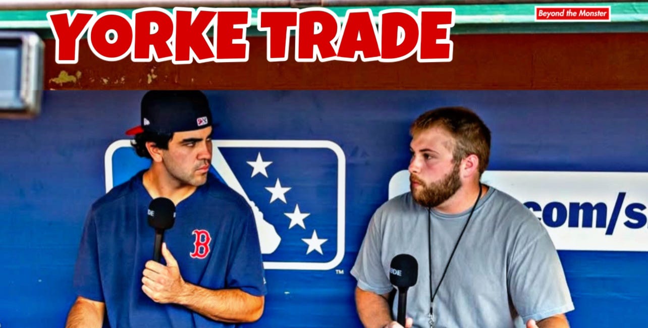 Marcelo Mayer on Nick Yorke being traded at the MLB trade deadline this summer