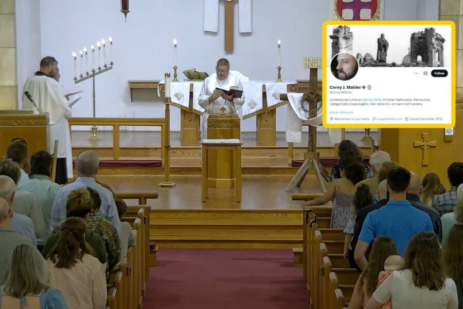 Video: Watch as Lutheran Racist Troll is Excommunicated from Denomination