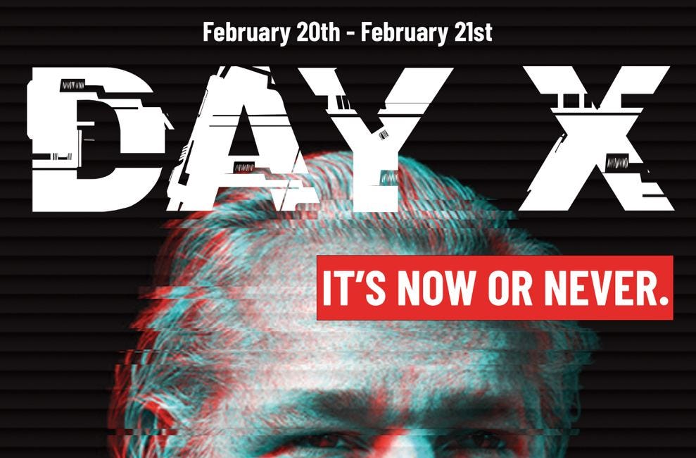 Day X is here for Julian Assange