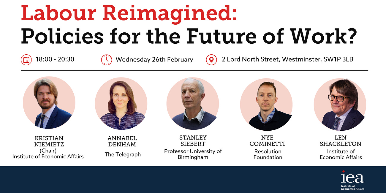 [INVITATION] Labour Reimagined: Policies for the Future of Work?