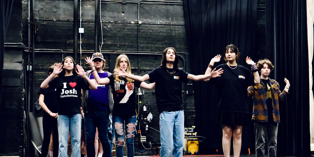 Behind the Scenes of the Roxy Young Company's 'The Addams Family - Young@Part'