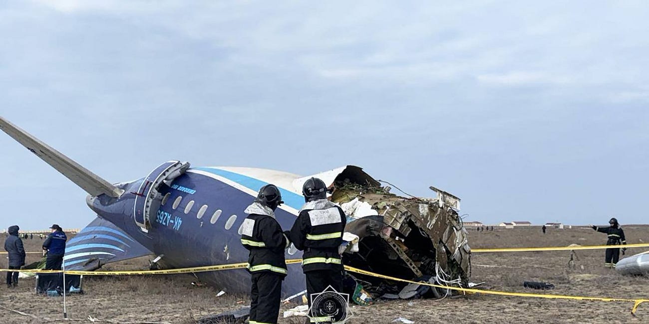 Investigation Underway Regarding Azerbaijan Airlines Aircraft Crash That Killed 38 People