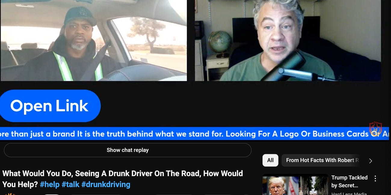 Episode #25: Are We "Our Brother's Keeper"? Robert Reese, On Saving A Drunk Driver & Society, with Jeff Thomas Black