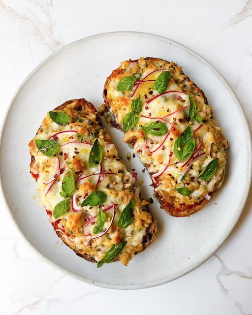 Pizza Tuna Melt