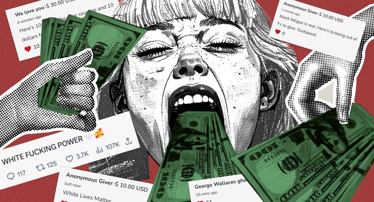 She Called a Kid the N-Word. The Far-Right Is Making Her Rich.