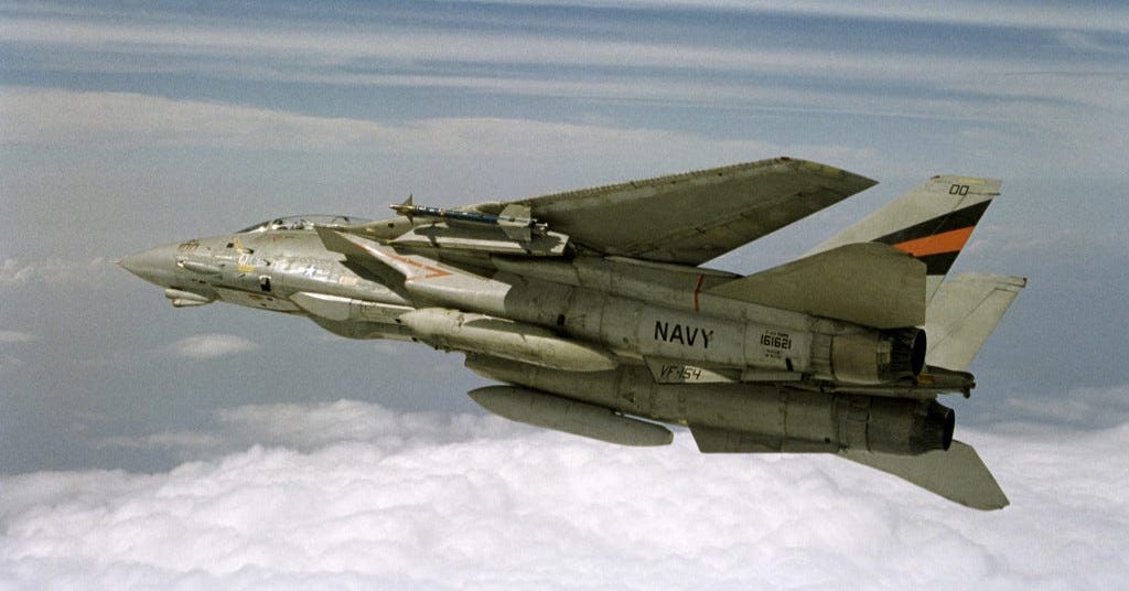 Secretive U.S. Navy F-14s Covered Commandos in Iraq in 2003