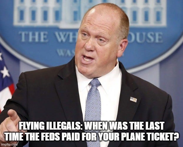 Flying Illegals: When Was The Last Time The Feds Paid For YOUR Plane Ticket?