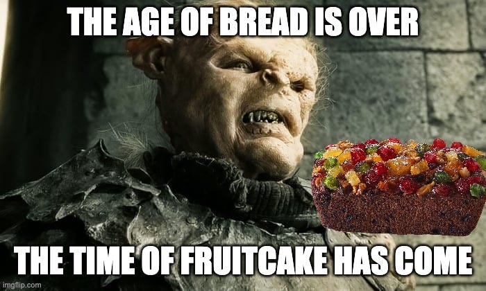 I Am Your Fruitcake!