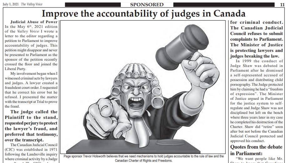 Judicial Abuse of Power