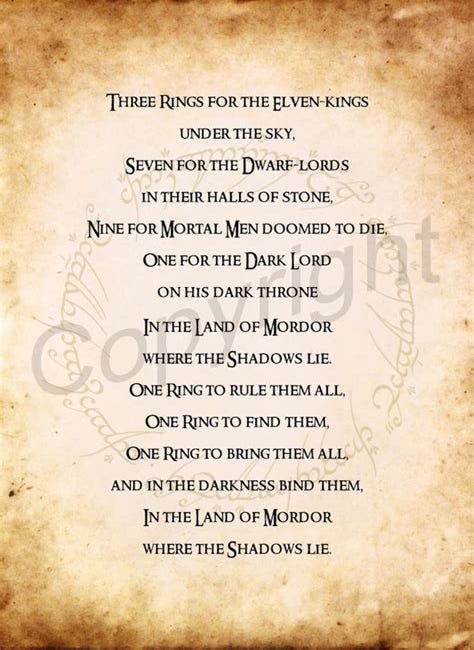 One Ring To Rule Them All