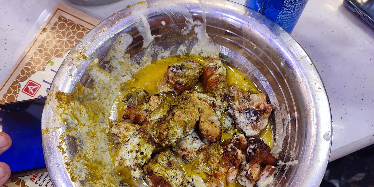 A Negative Review of Aslam's Butter Chicken in Matia Mahal