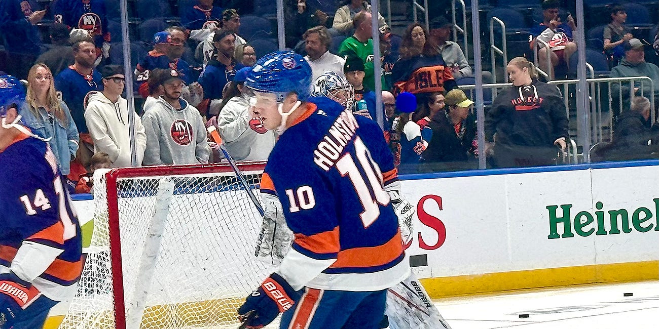 Exclusive Interview With Islanders Simon Holmstrom