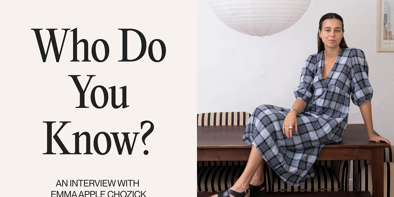 How to Consult for Brands with Emma Apple Chozick