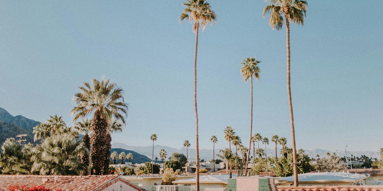 We are headed to Palm Springs! 