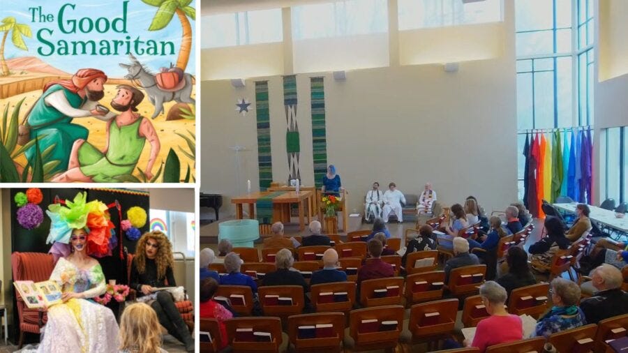 Lutheran Preacher Says ‘Drag Queen Story Hour’ is An Example of LGBTQ Folks Being a ‘Good Samaritan’ to Children