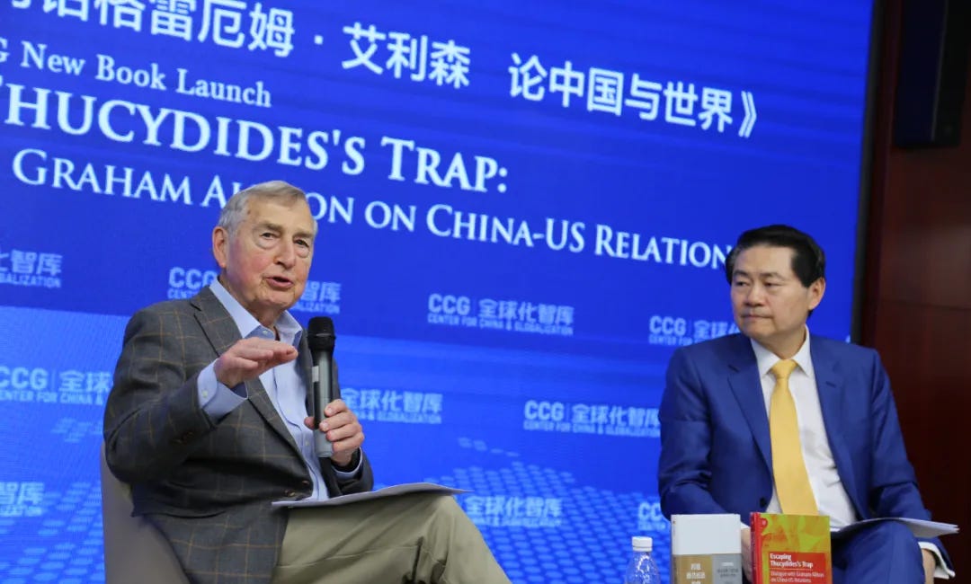Henry Huiyao Wang and Graham Allison in Conversation on Escaping Thucydides’ Trap
