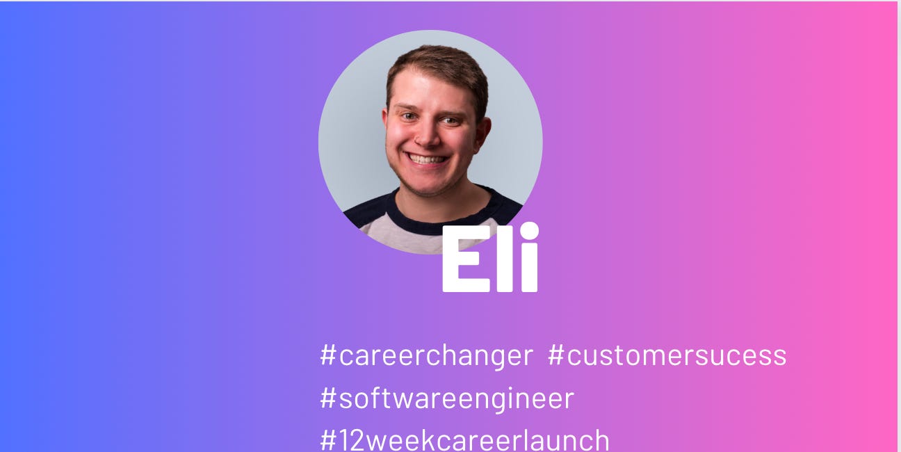 🚀 Eli landed a new engineering role in 3 months 