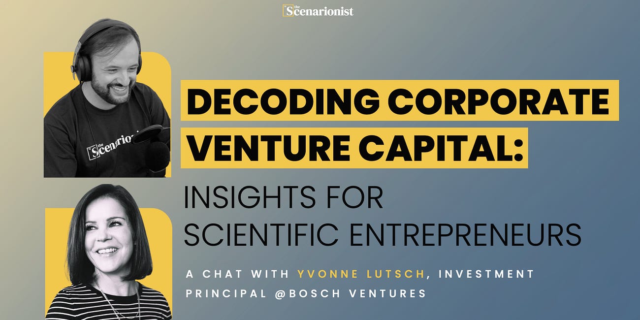 Decoding Corporate Venture Capital: Insights for Scientific Entrepreneurs | Deep Tech Catalyst