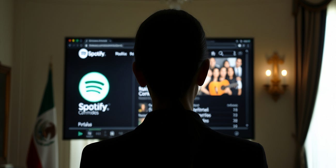 La contradicción de Sheinbaum sobre los narcocorridos: libertad para un género que domina el 30% de las reproducciones en Spotify México, pero con un llamado a su desaparición gradual