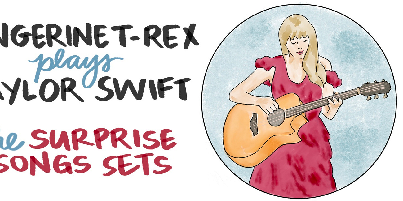 My New 2024 Project: the TS Surprise Songs Sets