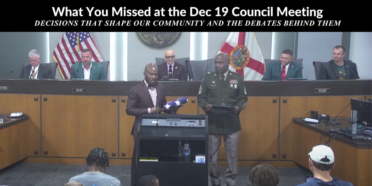Inside Palm Bay’s Power Moves: What You Missed at the Latest Council Meeting